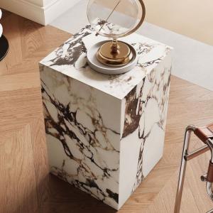 サイドテーブル コーヒーテーブル 大理石風 ラグ...の商品画像