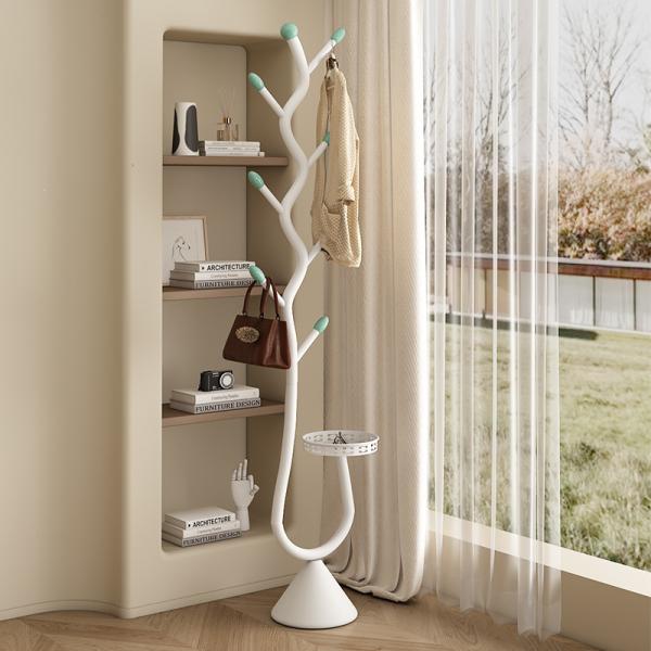 ハンガー ラック ツリー型 省スペース おしゃれ かわいい インテリア 衣類 コート ハンガー スリ...
