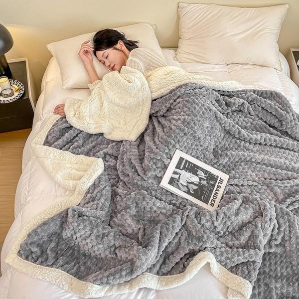 毛布 ダブルサイズ セミダブル 150cm×200cm おしゃれ かわいい もこもこ毛布 ふわふわ ...