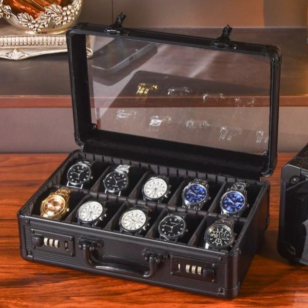 腕時計収納ケース コレクション ディスプレイ 時計ボックス デザイン 腕時計 収納ケース ラグジュア...