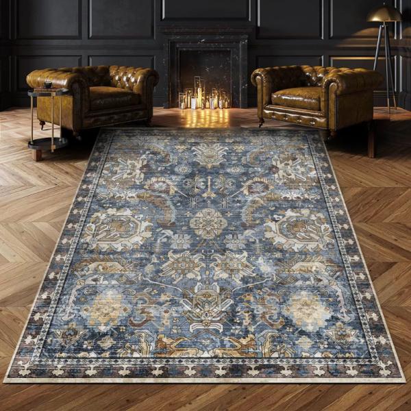 カーペット 敷物 ペルシャ風 200cm×140cm おしゃれ インテリア 絨毯 じゅうたん 洗える...