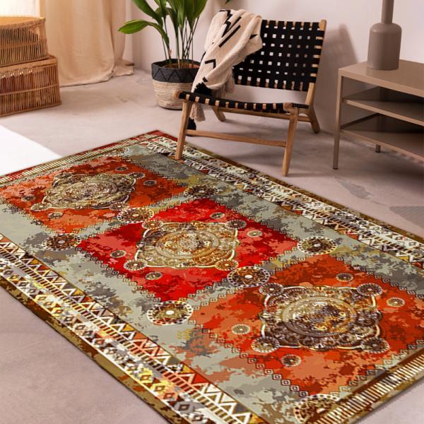 カーペット 宮廷風 デザイン ラグジュアリー 230cm × 160cm 200cm × 140cm...