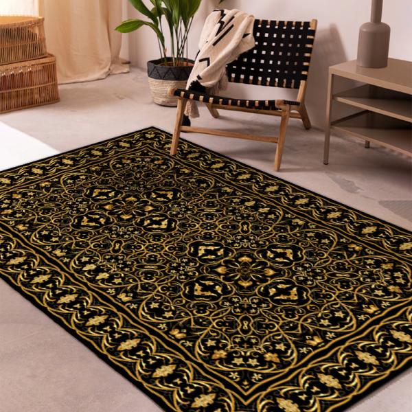 カーペット 宮廷風 デザイン 中東風 200cm × 100cm 160cm × 120cm おしゃ...