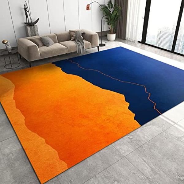 カーペット ユニーク グラデーション カラー 300cm × 200cm 280cm × 180cm...