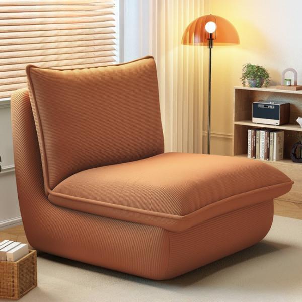 カウチソファ 1人掛け ファブリック ソファ 椅子 組み合わせ ローソファ シンプル かわいい ホワ...