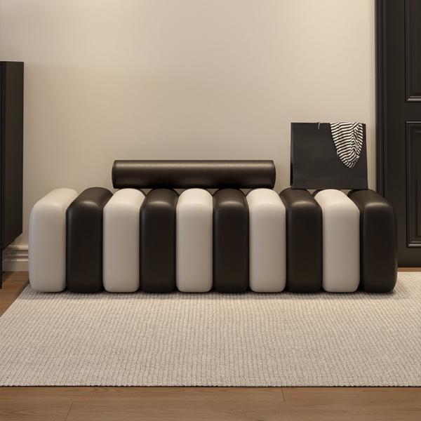 スツール 幅広 ラグジュアリー 全長180cm おしゃれ かわいい インテリア 北欧 ロング ソファ...