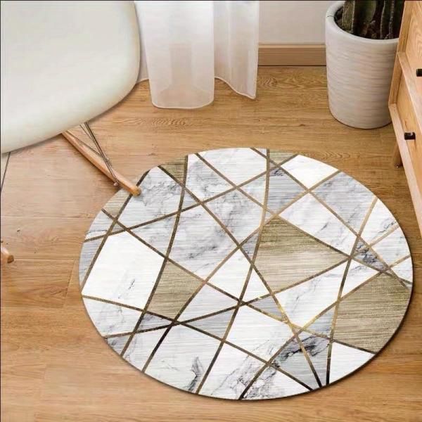 ラウンド カーペット 北欧風 カシミヤ調 直径 100cm おしゃれ かわいい インテリア フロア ...