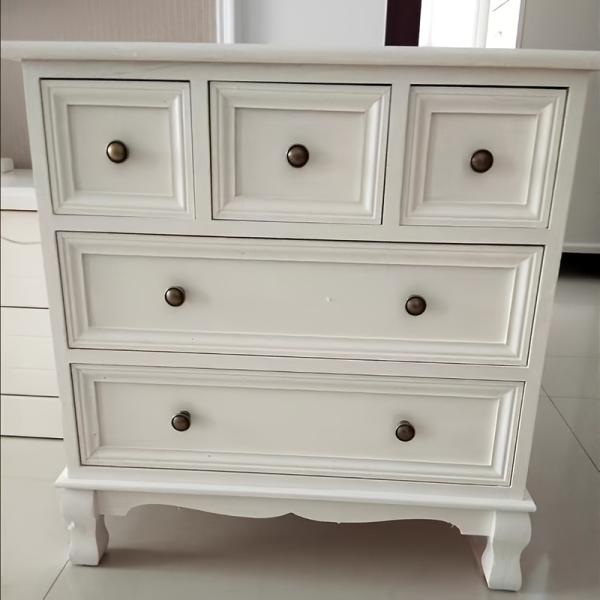 チェスト アンティーク調 5ドロワー 小さめ おしゃれ かわいい インテリア 収納 棚 整理整頓 引...