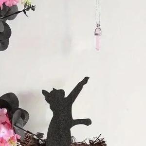 リース 黒猫 花 木の実 黒薔薇 おしゃれ か...の詳細画像5