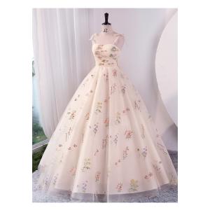 イブニングドレス パーティ 大きいサイズ シャ...の詳細画像4