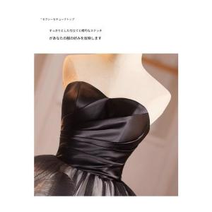 ドレス パーティードレス イブニングドレス ブ...の詳細画像5