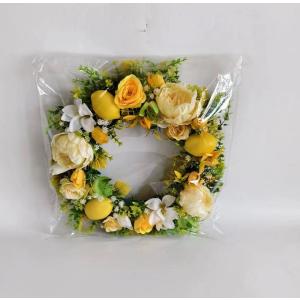 フラワー リース 花 インテリア イエロー 黄...の詳細画像3