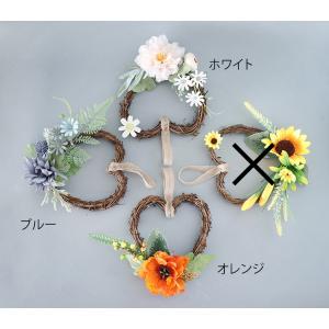 リース フラワー 花 インテリア ホワイト 白...の詳細画像4