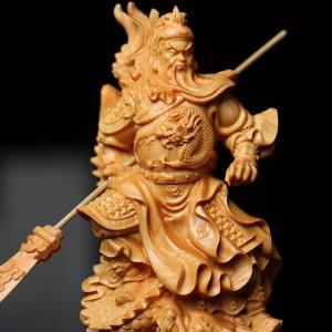 関羽雲長 三国志 関羽像 武士像 置物 オブジ...の詳細画像3