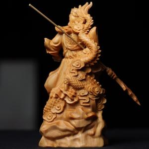 関羽雲長 三国志 関羽像 武士像 置物 オブジ...の詳細画像5