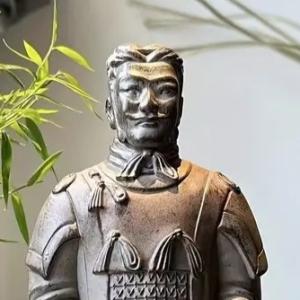 兵馬俑 中国 兵士 オブジェ 置物 三国志 ヴ...の詳細画像5