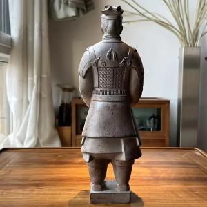 兵馬俑 中国 兵士 オブジェ 置物 三国志 ヴ...の詳細画像2