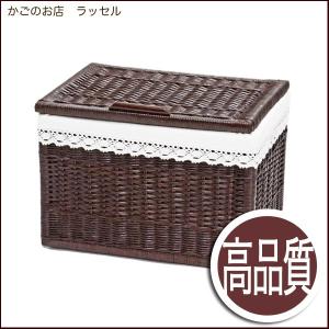 ⭐knick knacks ラタン蓋付き籠　バスケット 大 ⭐knick knacks ラタン蓋付き籠 バスケット 大 楽天市場】かご
