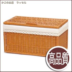 籐製オーバル型フタ付きバスケット　カゴ　収納　大型　内布付き 楽天市場】フタ付き 収納ボックス かご バスケット XS 内布付き