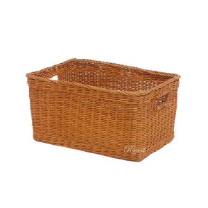 ビッグサイズ 大きい ふた付き 籐かご バスケット おしゃれ 収納カゴ