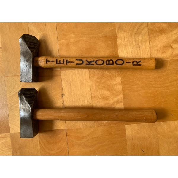 職人のための鍛造専用「斜め叩き」ハンマー