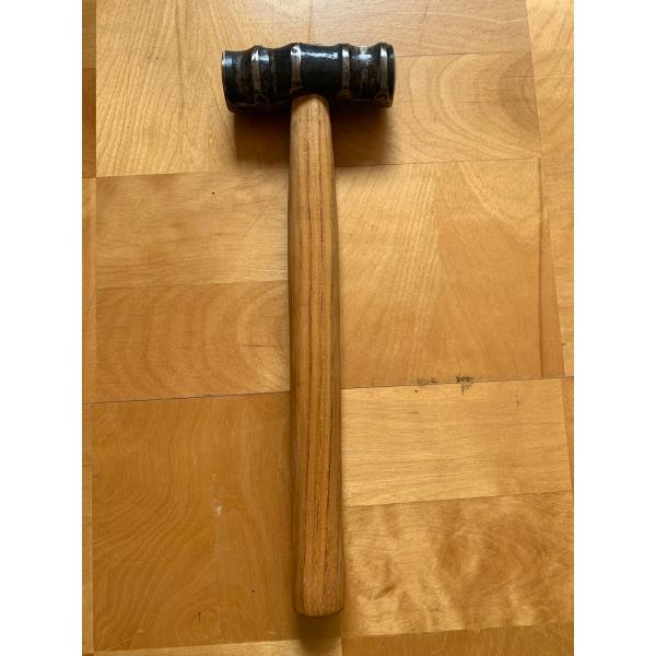 鍛冶屋のハンドメイド・鉄筋丸棒ハンマー