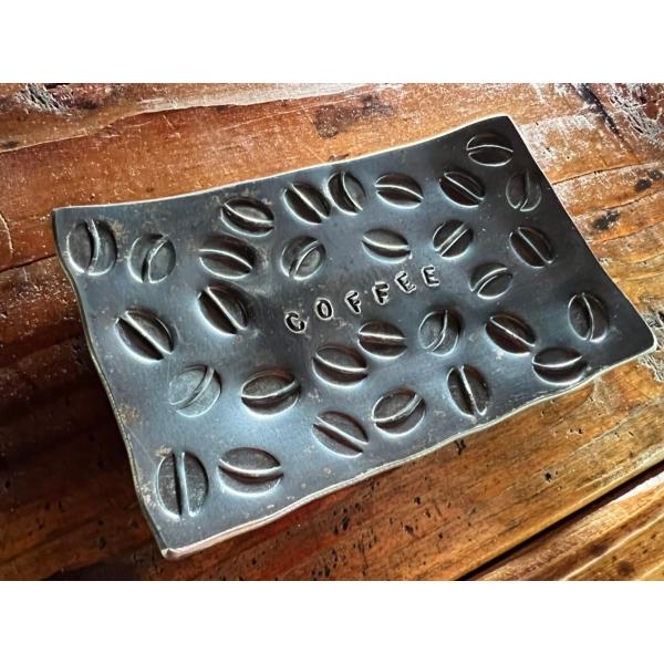 コーヒー豆 皿 器 200ミリx100ミリ