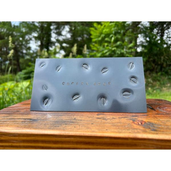 コーヒー豆のコーヒーショップ看板