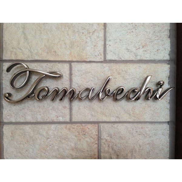 表札 ステンレス アルファベット 鍛造文字