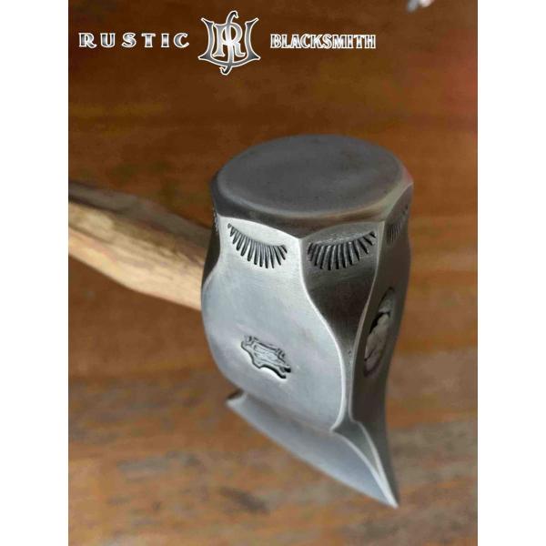 斧 手斧 キャンプ用斧 薪割り キャンプ薪割り アウトドア 鍛冶 薪ストーブ ペグハンマー【送料無料...