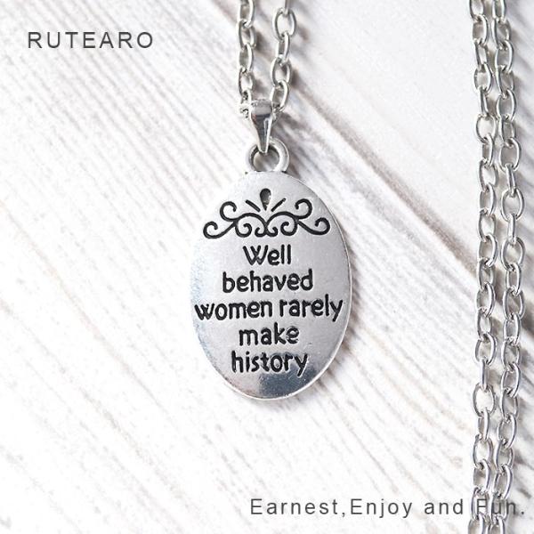 ネックレス レディース ペンダント 英語 アメカジ シルバー アメリカン おしゃれ カジュアル