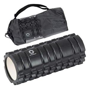 プリマソーレ フォームローラー 筋膜リリース フィットネス ヨガポール トレーニング スポーツ 収納