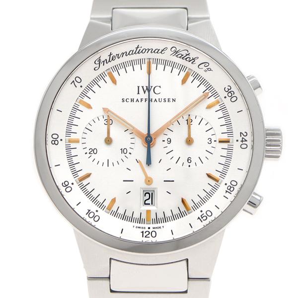 電池交換済 IWC インターナショナルウォッチカンパニー GST クロノグラフ メカニカルクォーツ ...