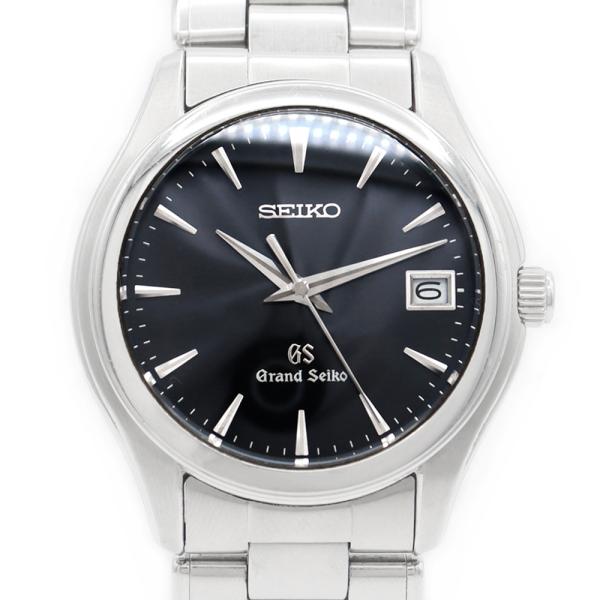 電池交換済 SEIKO GS セイコー グランドセイコー 9F62-0A10 SBGX041 デイト...