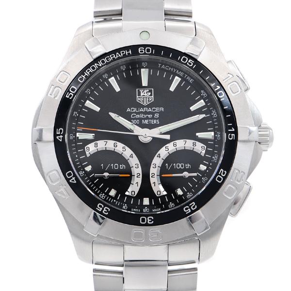 電池交換済 TAG Heuer タグホイヤー ニューアクアレーサー キャリバーS クロノグラフ CA...