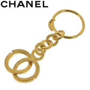 【正規品】CHANEL シャネル ココマーク チェーンキーホルダー キーリング 美品 CHANEL シャネル サークル ココマーク チェーン 97A キーホルダー
