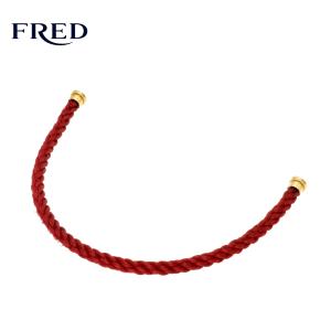 FRED フレッド フォース10 PG バングル ブレスレット用 ポリエステルケーブル LM サイズ18 赤 レッド｜rwkgr23243