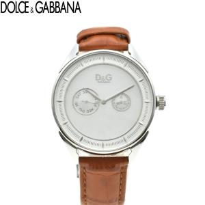 DOLCE&GABBANA ドルチェ&ガッバーナ DW0422 QZ クォーツ メンズ腕時計 シルバー｜rwkgr23243