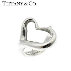 TIFFANY&Co ティファニー オープンハート SV925 指輪 リング シルバー【A02437】｜rwkgr23243