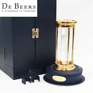 【A02607】DE BEERS デビアス ミレニアム アワーグラス 2000個限定 2000粒ダイヤモンド 砂時計