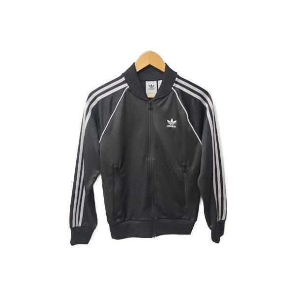 adidas トラックジャケット アディカラー HC1930 S ブラック 中古