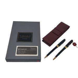 BVLGARI（ブルガリ） Ft635006 ボールペン キャップ式 青インク 金色