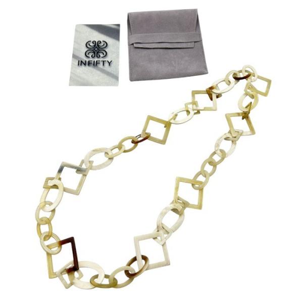 INFIFTY インフィフティ バッファローホーン ネックレス 中古 W４