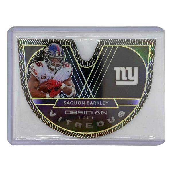 PANINI NFLカード OBSIDIAN DIE-CUT SAQUON BARKLEY GIAN...