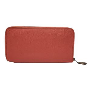 HERMES エルメス アザップ クラシックラウンドジップウォレット  ピーチ - HERMES - HERMES エルメス アザップ クラシックラウンドジップ