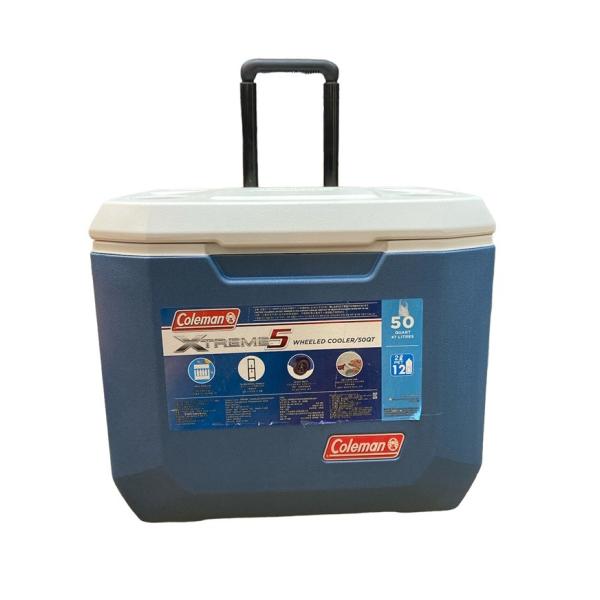 Coleman コールマン エクストリーム ホイール クーラーボックス 50QT 47L 中古 D4