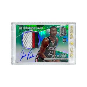PANINI NBAカード SPECTRA SUPERSTAR PRIZM GREEN JABARI PARKER 5/5 #17 送料無料 中古 IT1 PANINI NBAカード SPECTRA SUPERSTAR PRIZM GREEN JABARI PARKER