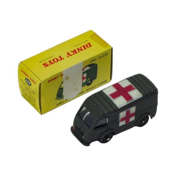 DINKY TOYS 820 AMBULANCE MILITAIRE REAULT-CARRIER ...