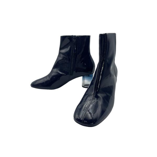 ZARA BASIC ザラ ベーシック エナメル ブーツ 38 中古 ４