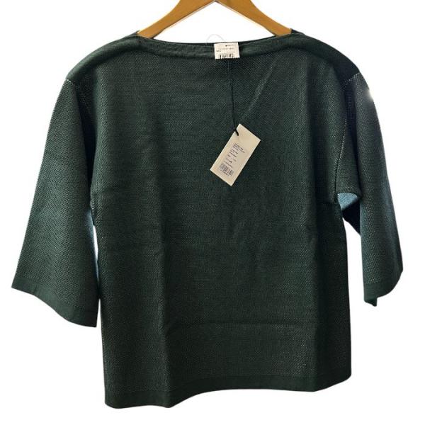 AURALEE オーラリー 七分袖 Tシャツ A21SP01BW GIZA BIRDS EYE DO...